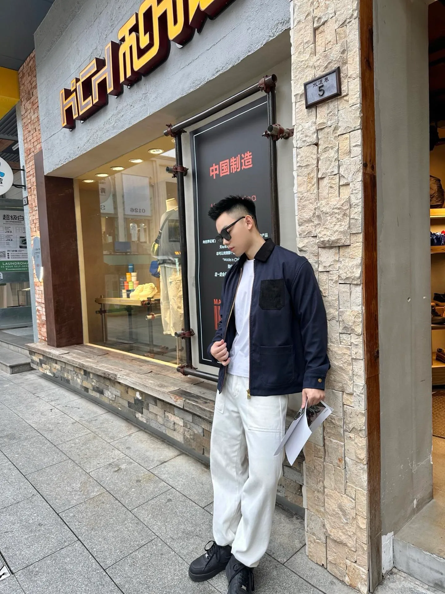 Louis Vuitton/Louis Vuitton checkerboard pocket work jacket
